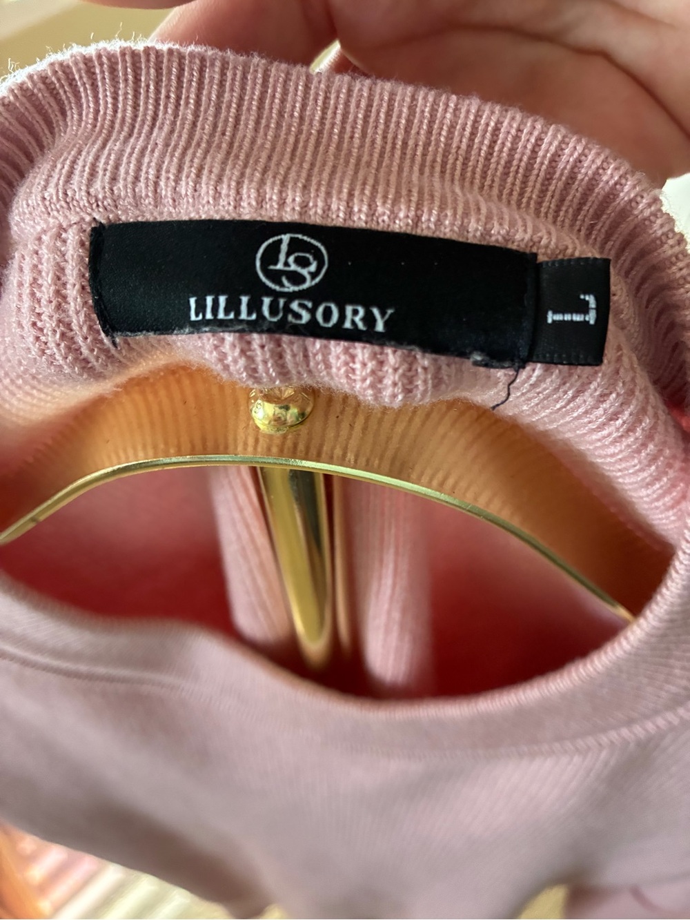 Lillusory Pink Crewneck Sweater - Soft Knit Pullover